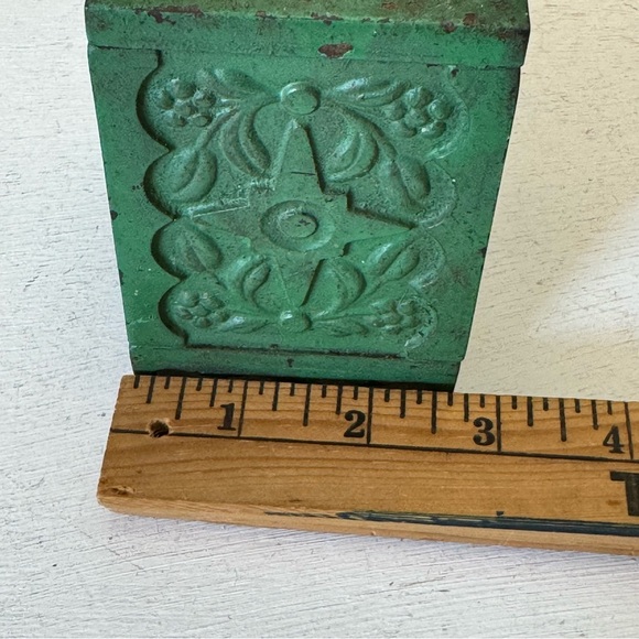 J & E Stevens Co. Cromwell Conn. Patd. 1897 Coin Bank Cast Iron Antique NO Key - Picture 10 of 10